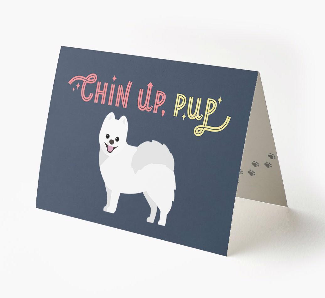 Chin Up, Pup: Personalized {breedFullName} Card
