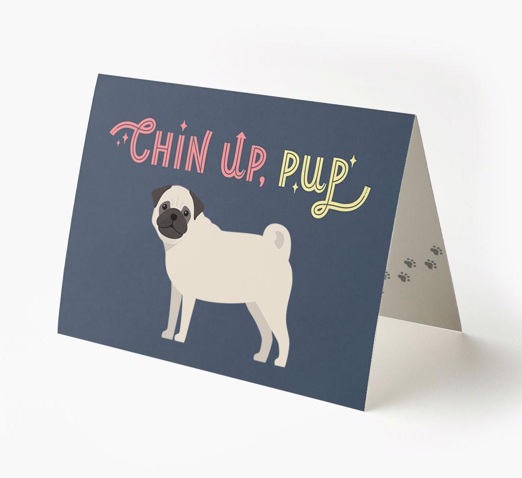 Chin Up, Pup: Personalized {breedFullName} Card