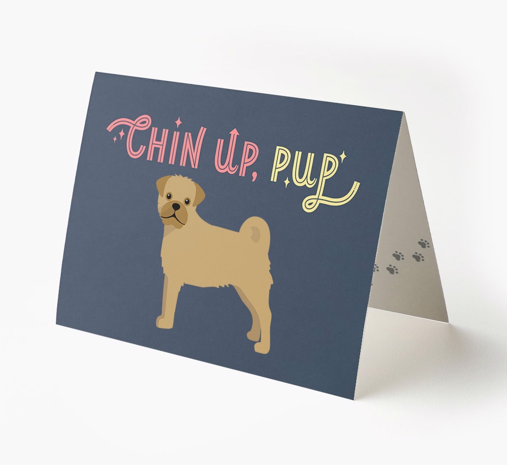 Chin Up, Pup: Personalized {breedFullName} Card