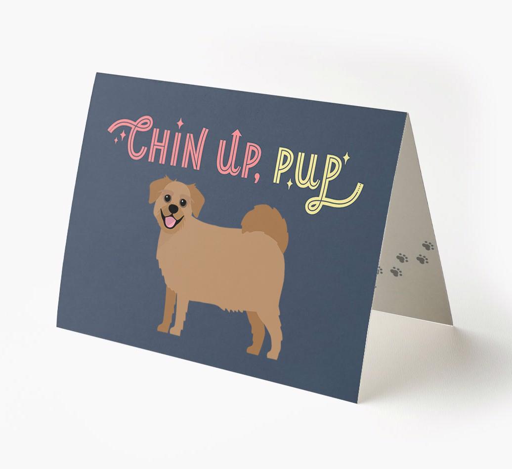 Chin Up, Pup: Personalized {breedFullName} Card