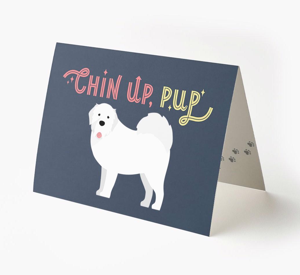 Chin Up, Pup: Personalized {breedFullName} Card