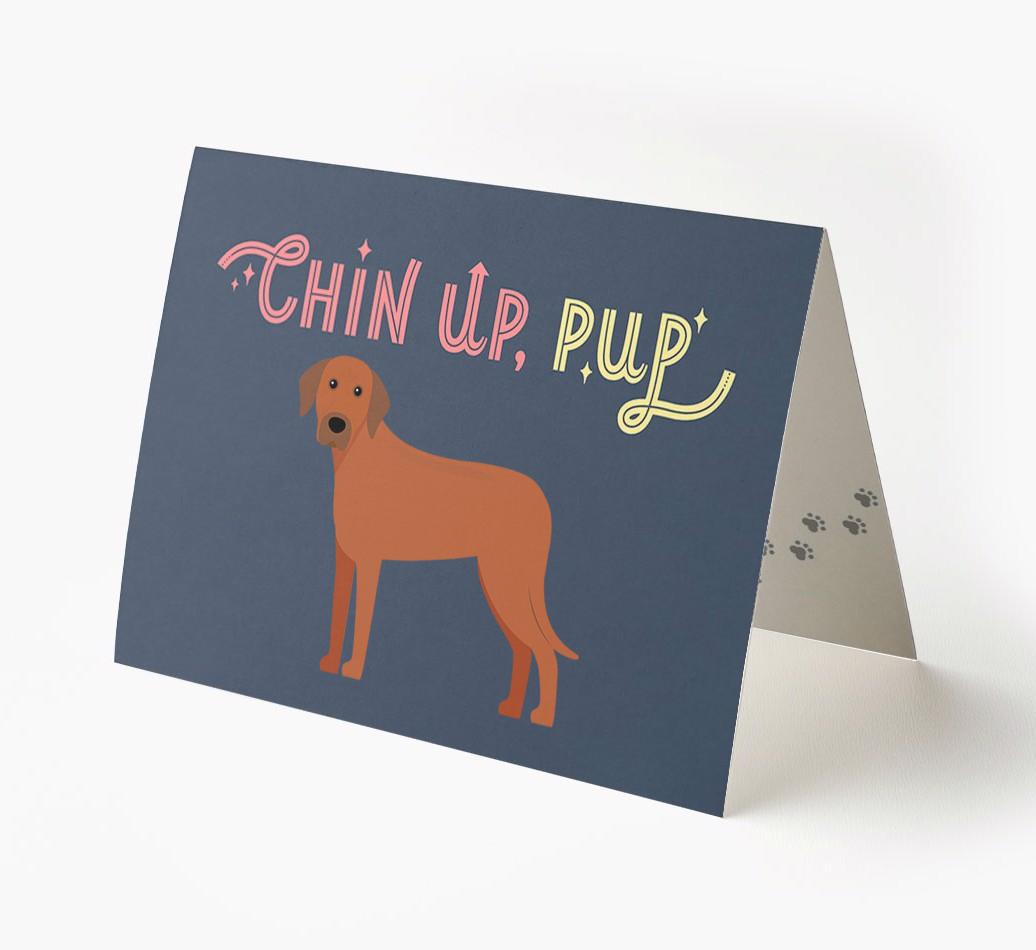 Chin Up, Pup: Personalized {breedFullName} Card