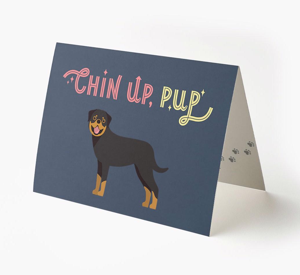Chin Up, Pup: Personalized {breedFullName} Card