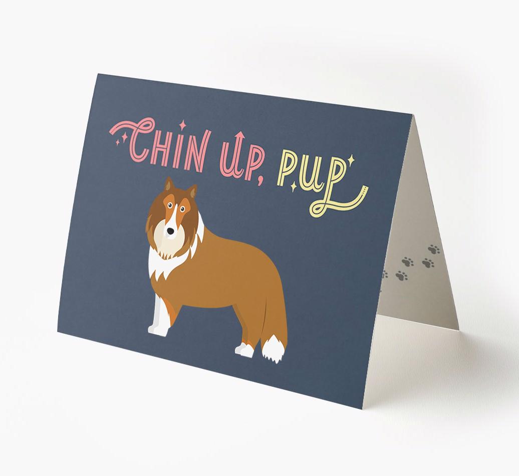 Chin Up, Pup: Personalized {breedFullName} Card