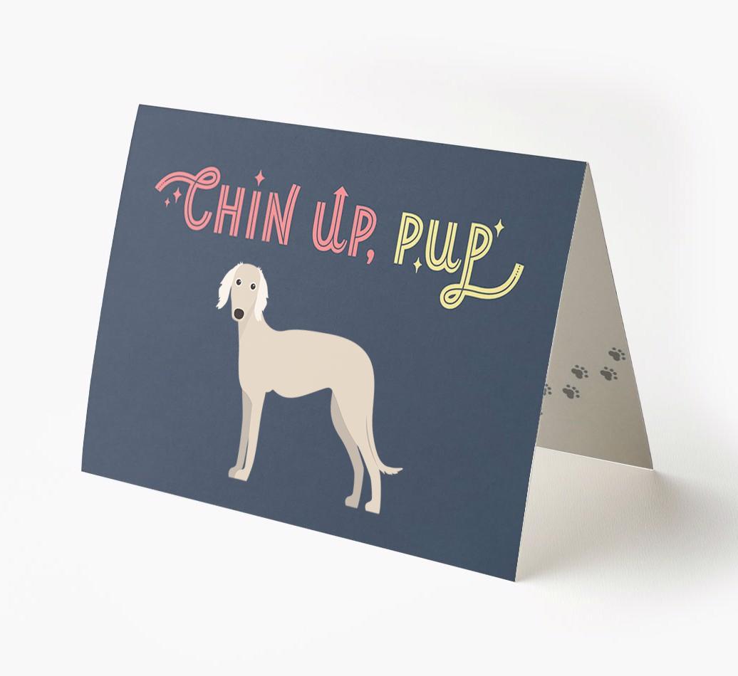 Chin Up, Pup: Personalized {breedFullName} Card
