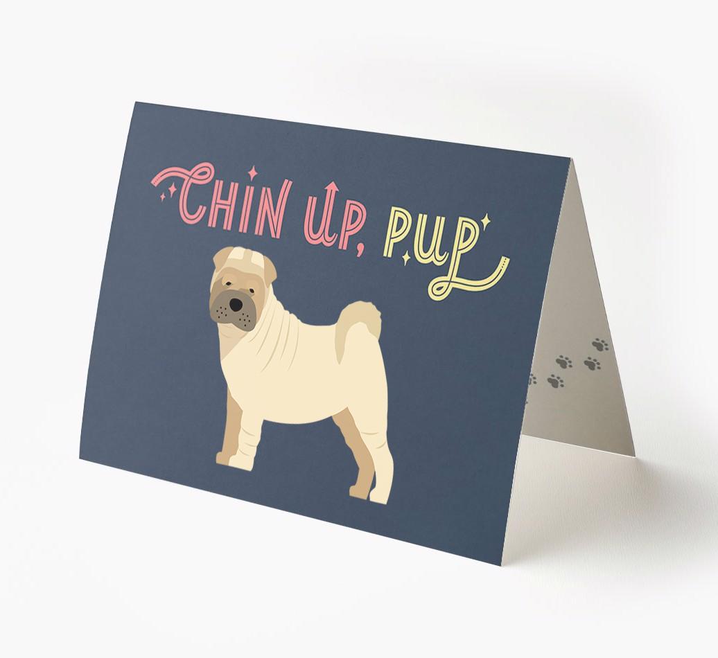 Chin Up, Pup: Personalized {breedFullName} Card