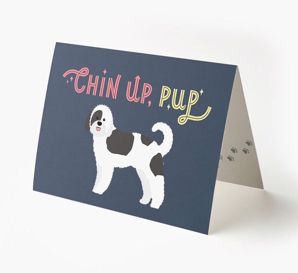 Chin Up, Pup: Personalized {breedFullName} Card