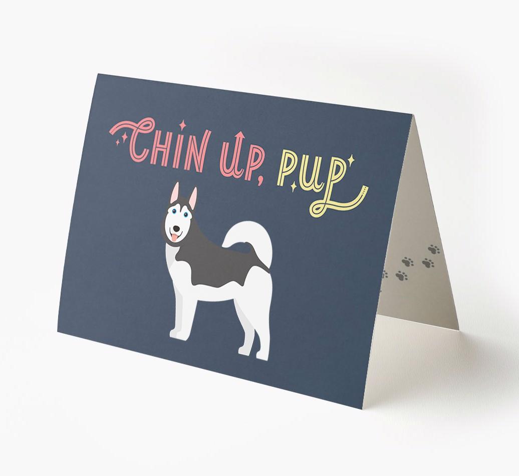 Chin Up, Pup: Personalized {breedFullName} Card