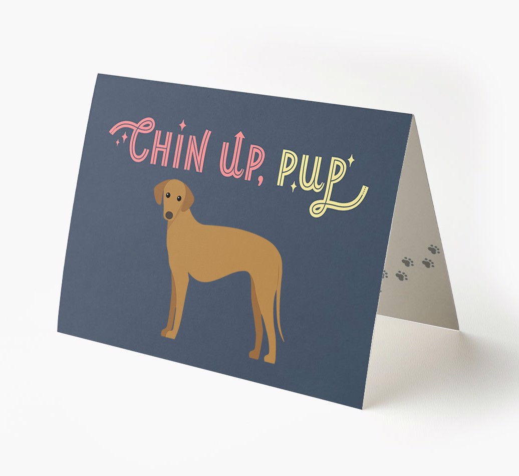 Chin Up, Pup: Personalized {breedFullName} Card