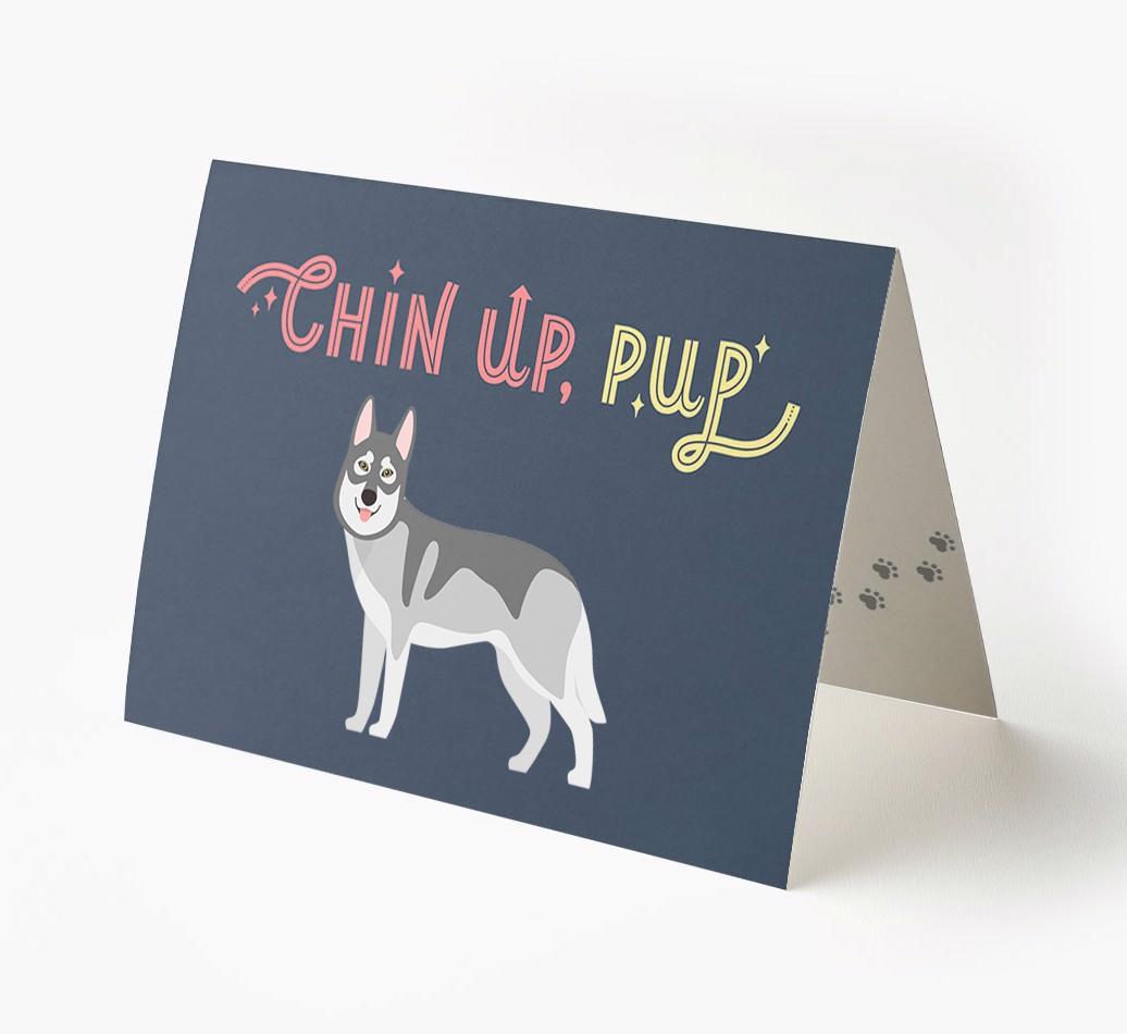 Chin Up, Pup: Personalized {breedFullName} Card