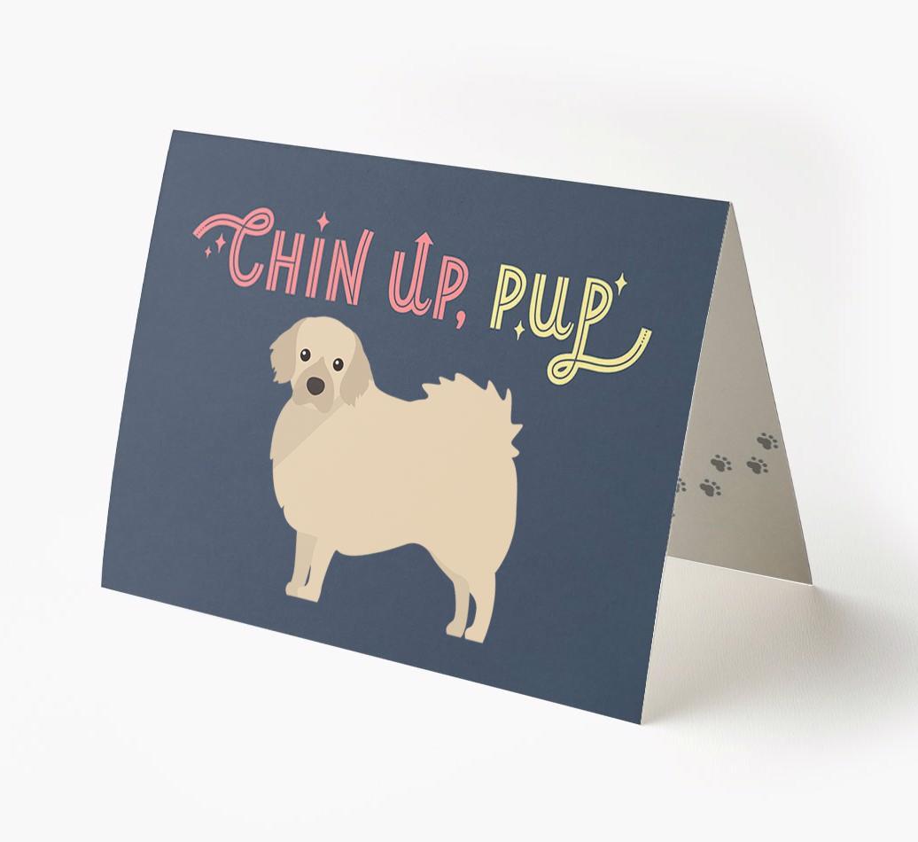 Chin Up, Pup: Personalized {breedFullName} Card
