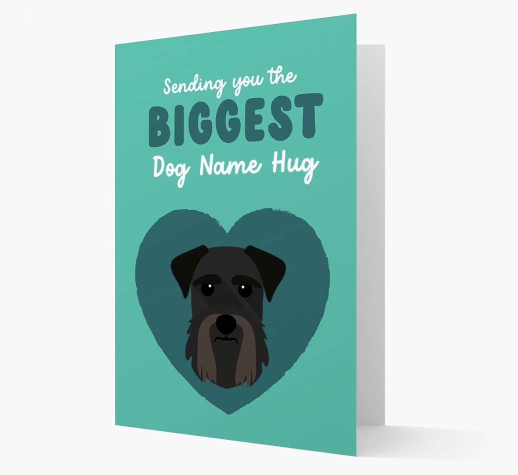 Biggest Hug: Personalised {breedFullName} Card