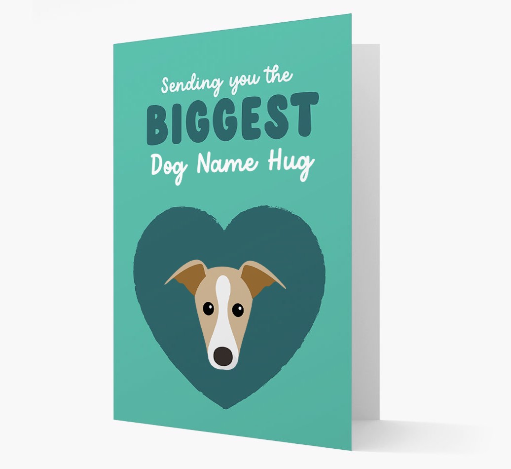 Biggest Hug: Personalised {breedFullName} Card