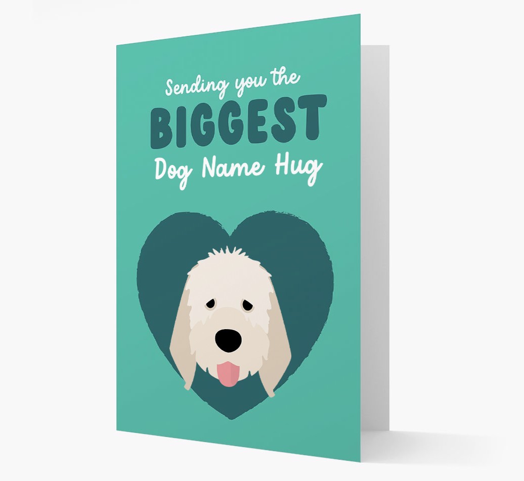 Biggest Hug: Personalised {breedFullName} Card