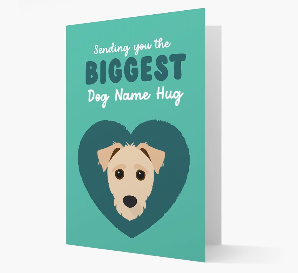 Biggest Hug: Personalised {breedFullName} Card