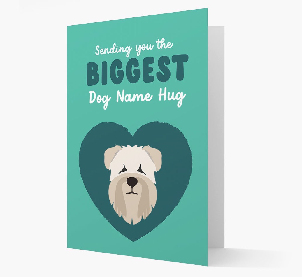 Biggest Hug: Personalised {breedFullName} Card