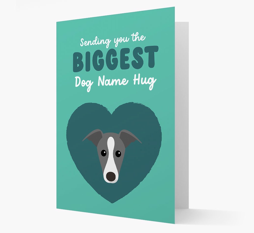 Biggest Hug: Personalised {breedFullName} Card