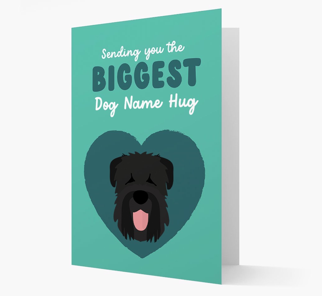 Biggest Hug: Personalized {breedFullName} Card