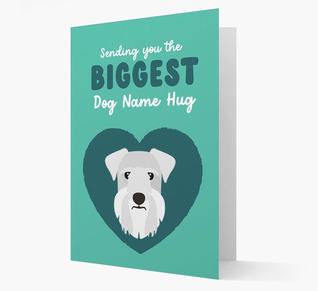 Biggest Hug: Personalized {breedFullName} Card