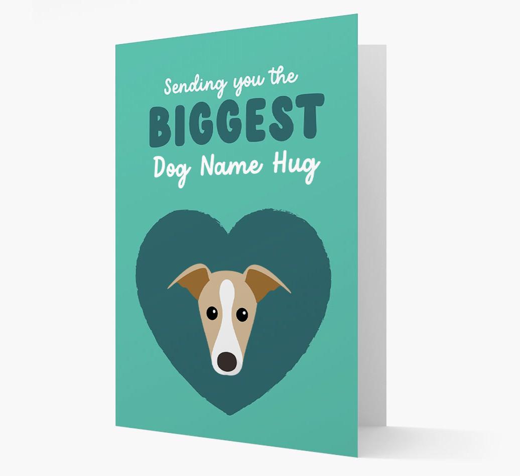 Biggest Hug: Personalized {breedFullName} Card