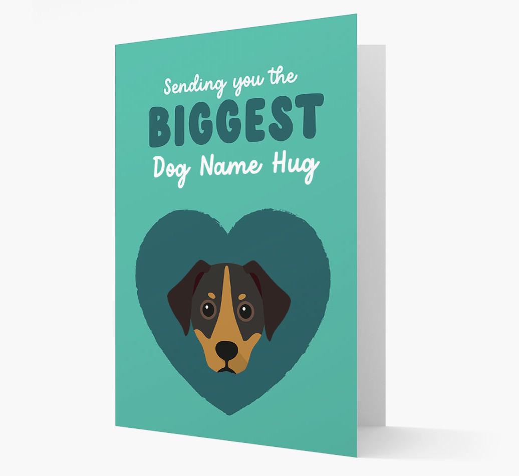 Biggest Hug: Personalized {breedFullName} Card