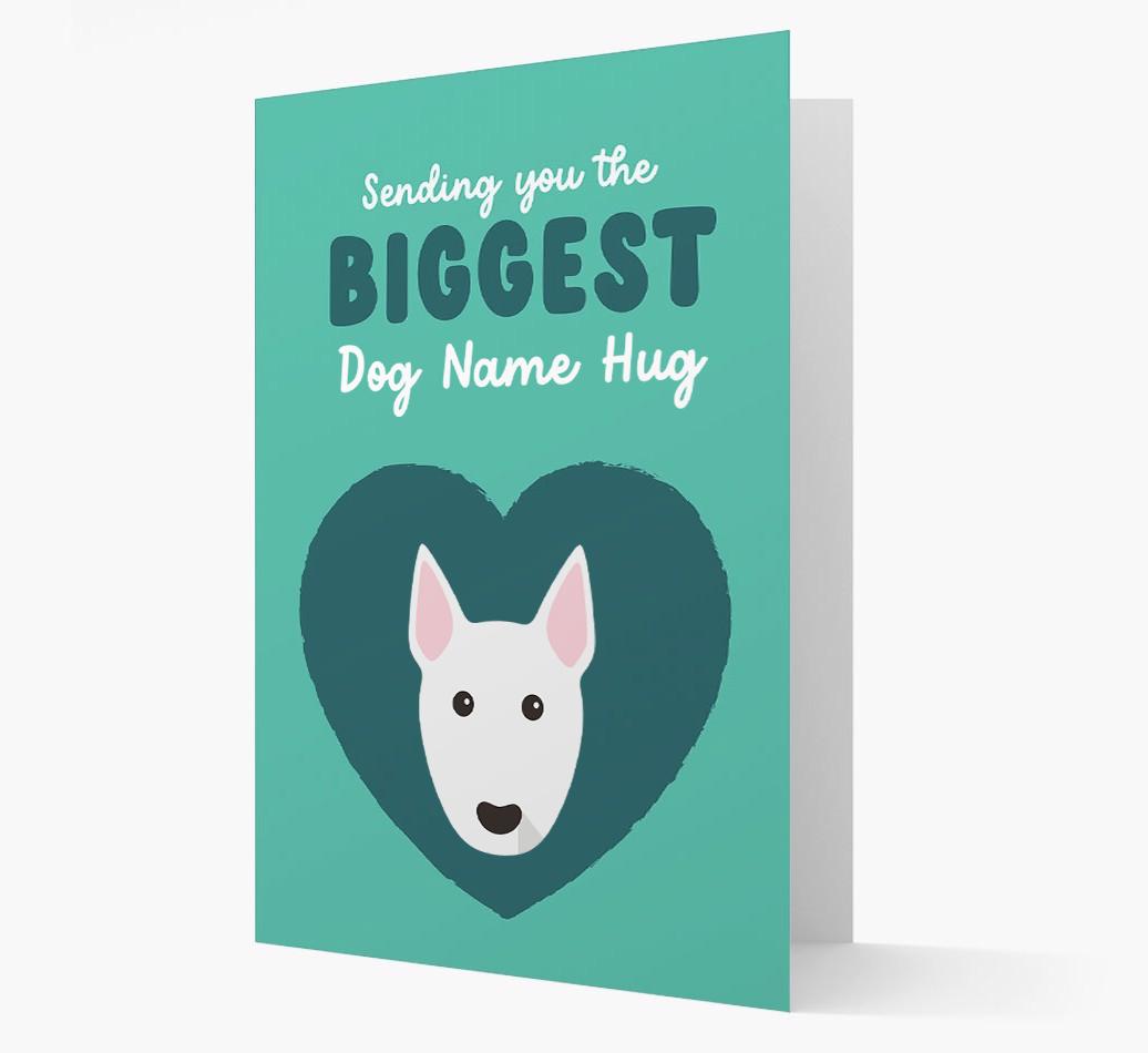 Biggest Hug: Personalized {breedFullName} Card