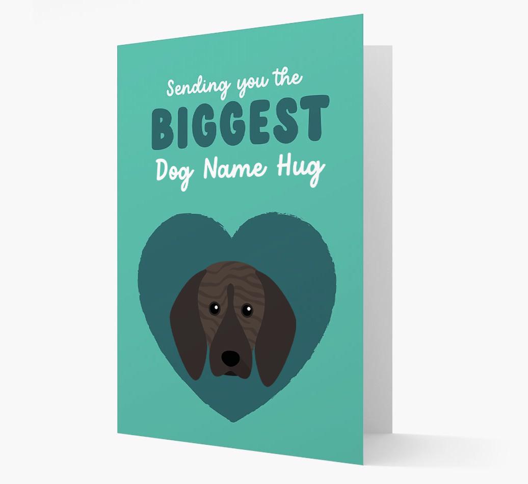 Biggest Hug: Personalized {breedFullName} Card