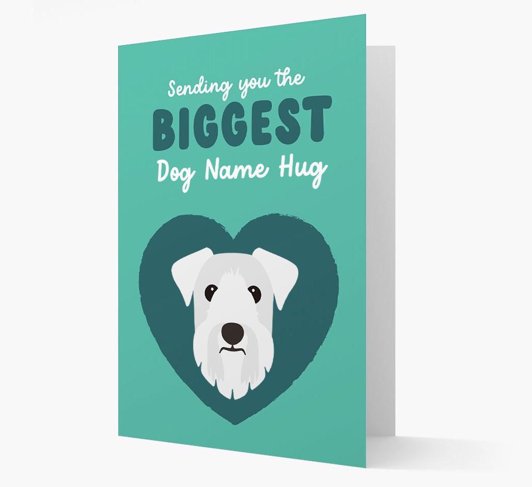 Biggest Hug: Personalized {breedFullName} Card