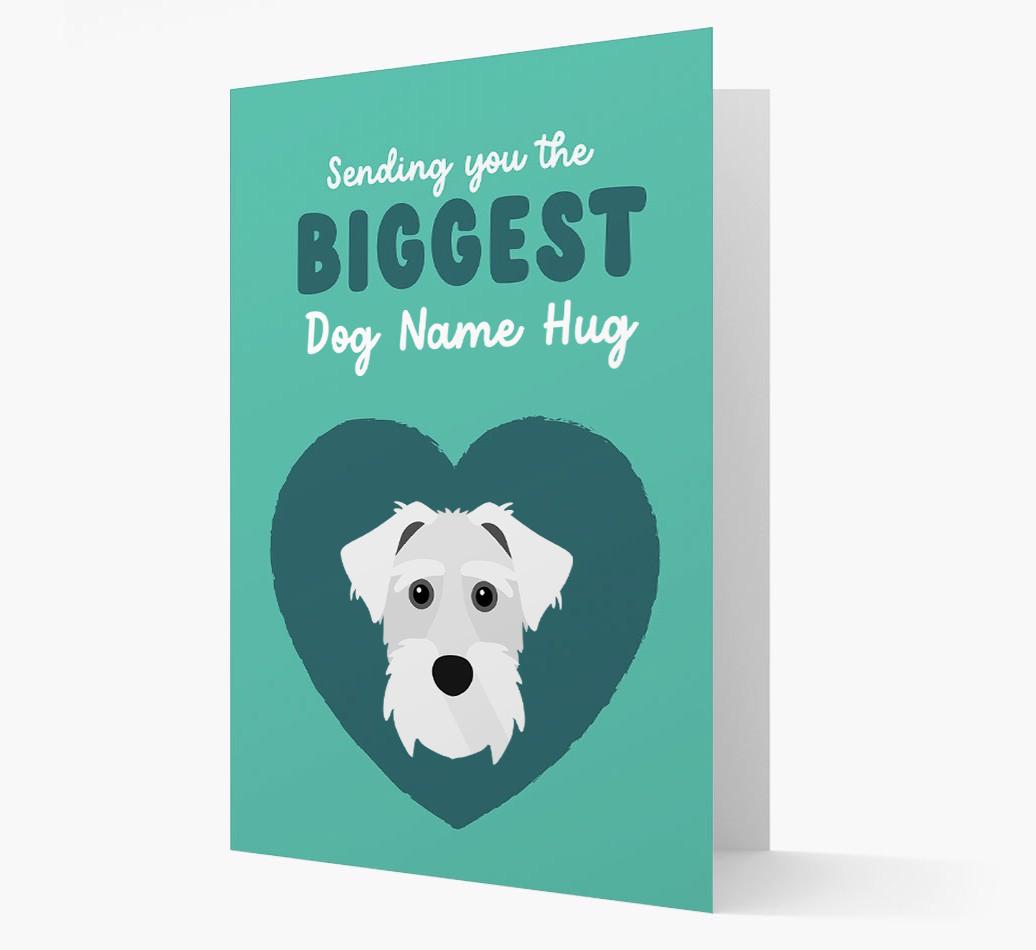 Biggest Hug: Personalized {breedFullName} Card