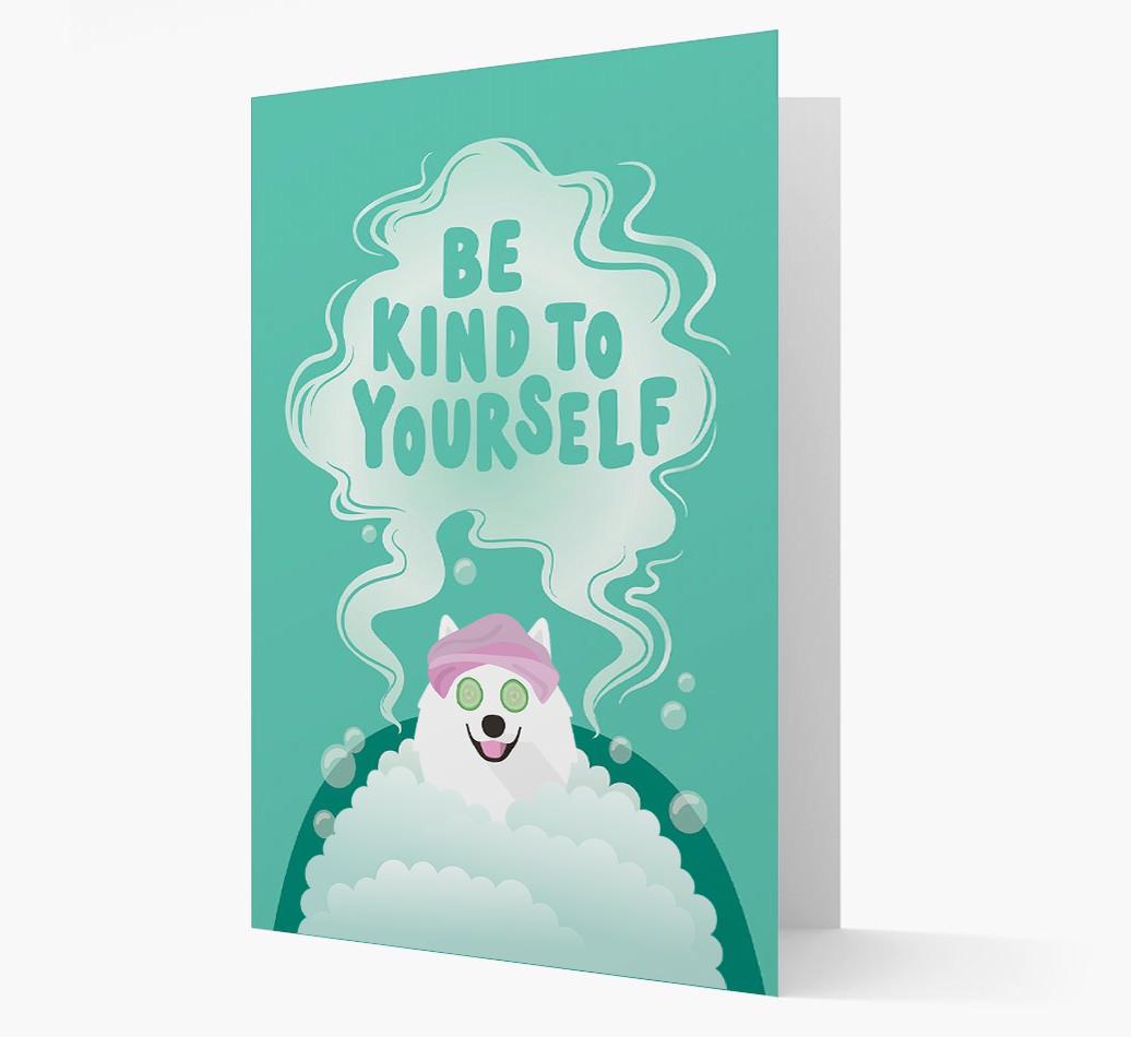 Be Kind To Yourself: Personalized {breedFullName} Card