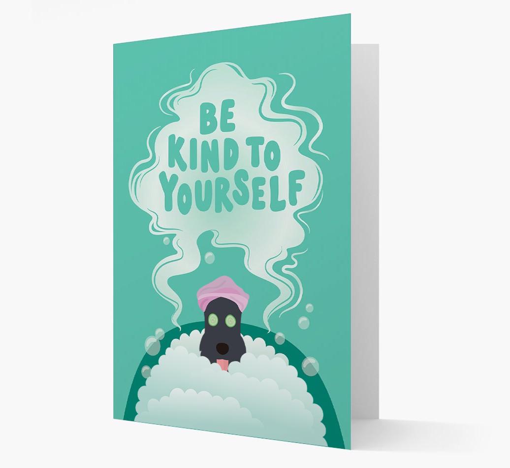 Be Kind To Yourself: Personalized {breedFullName} Card