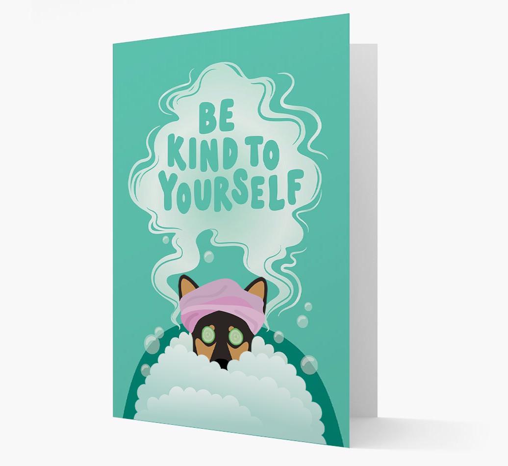 Be Kind To Yourself: Personalized {breedFullName} Card