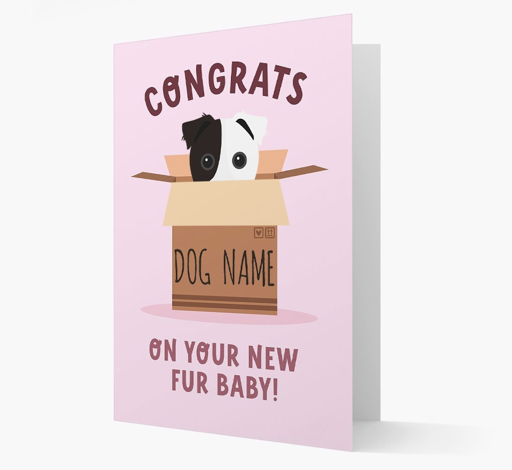 Congrats On Your New Fur Baby: Personalised {breedFullName} Card