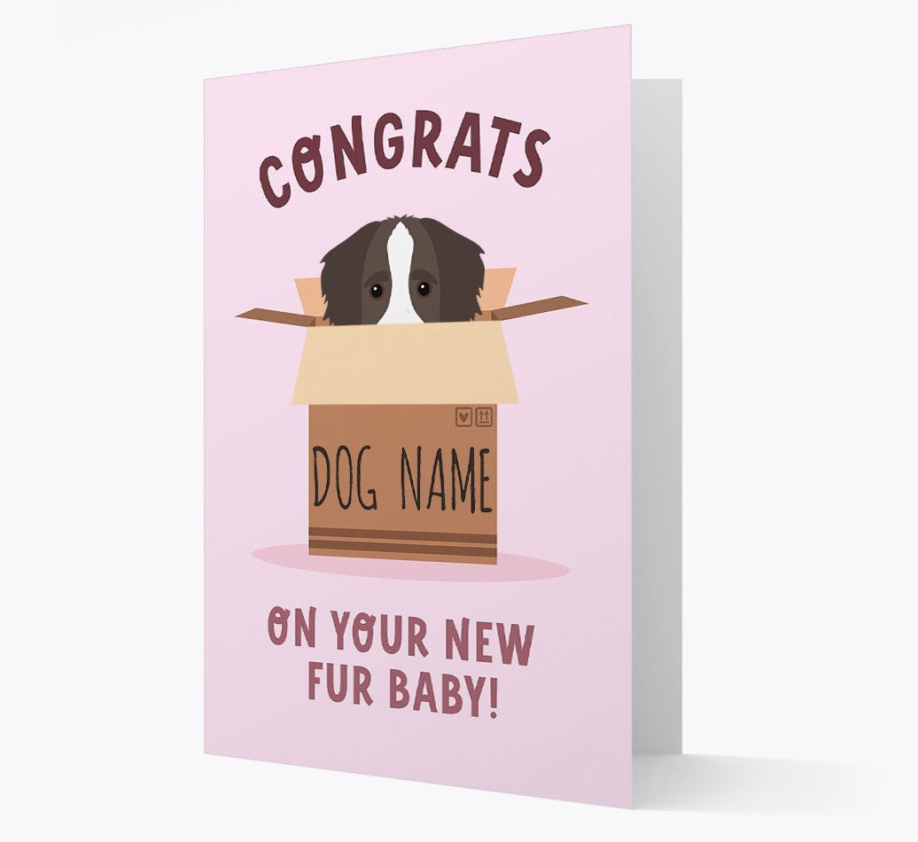 Congrats On Your New Fur Baby: Personalised {breedFullName} Card