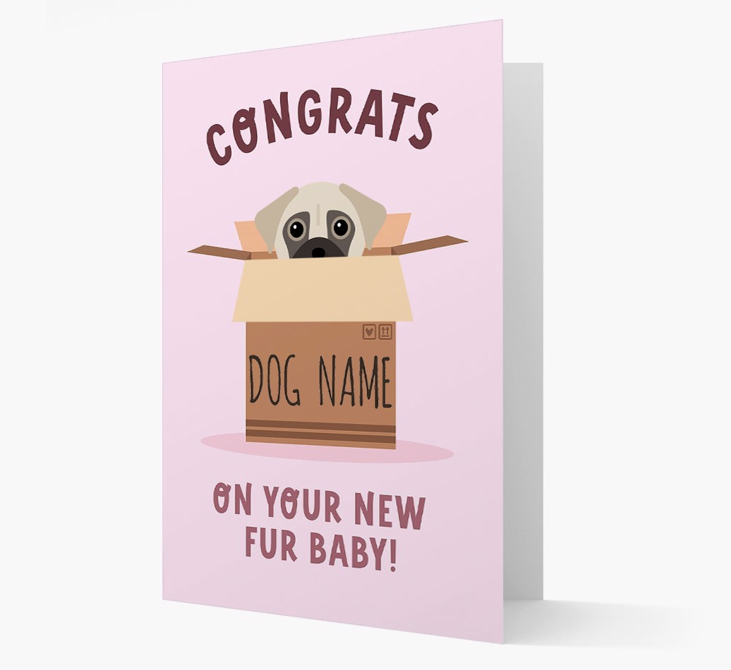 Congrats On Your New Fur Baby: Personalised {breedFullName} Card
