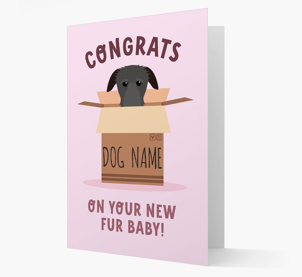 Congrats On Your New Fur Baby: Personalised {breedFullName} Card