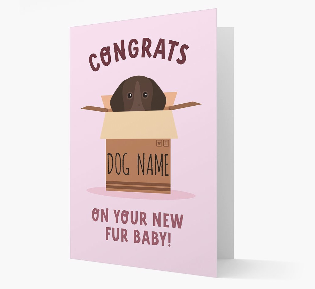 Congrats On Your New Fur Baby: Personalised {breedFullName} Card