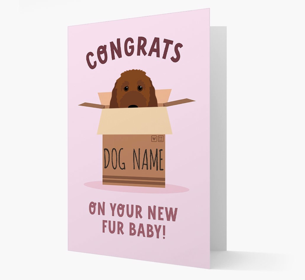 Congrats On Your New Fur Baby: Personalised {breedFullName} Card