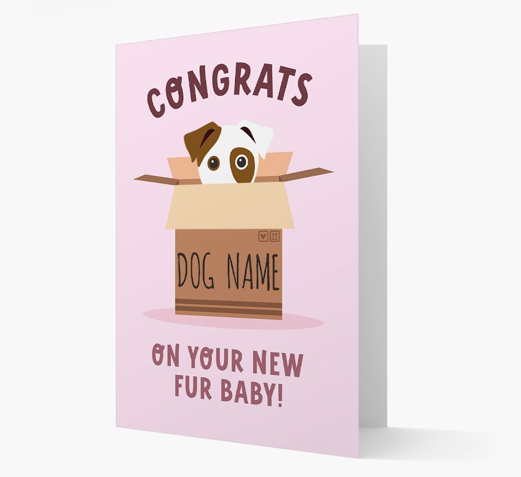 Congrats On Your New Fur Baby: Personalised {breedFullName} Card