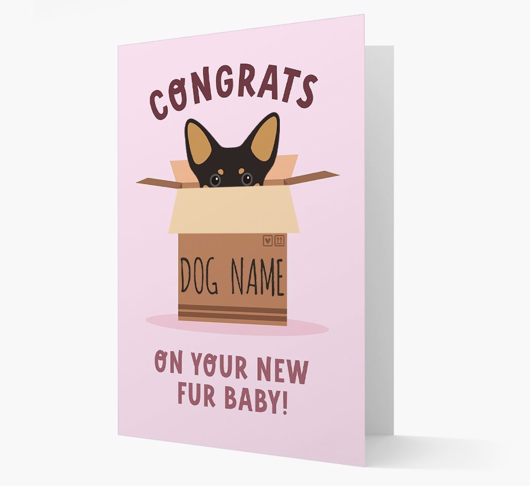 Congrats On Your New Fur Baby: Personalised {breedFullName} Card