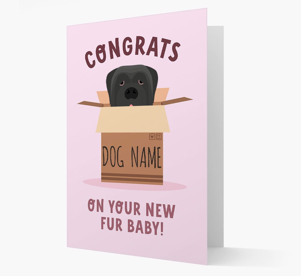 Congrats On Your New Fur Baby: Personalised {breedFullName} Card