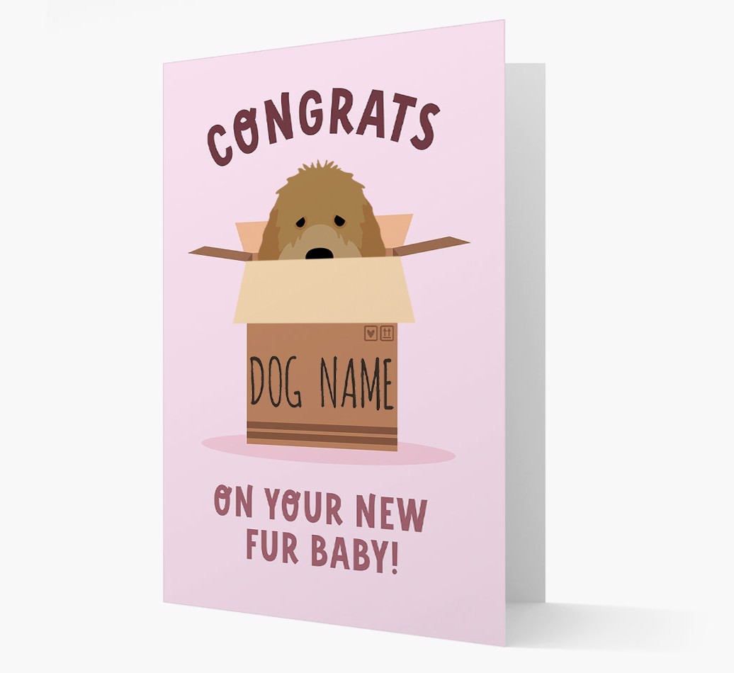 Congrats On Your New Fur Baby: Personalised {breedFullName} Card