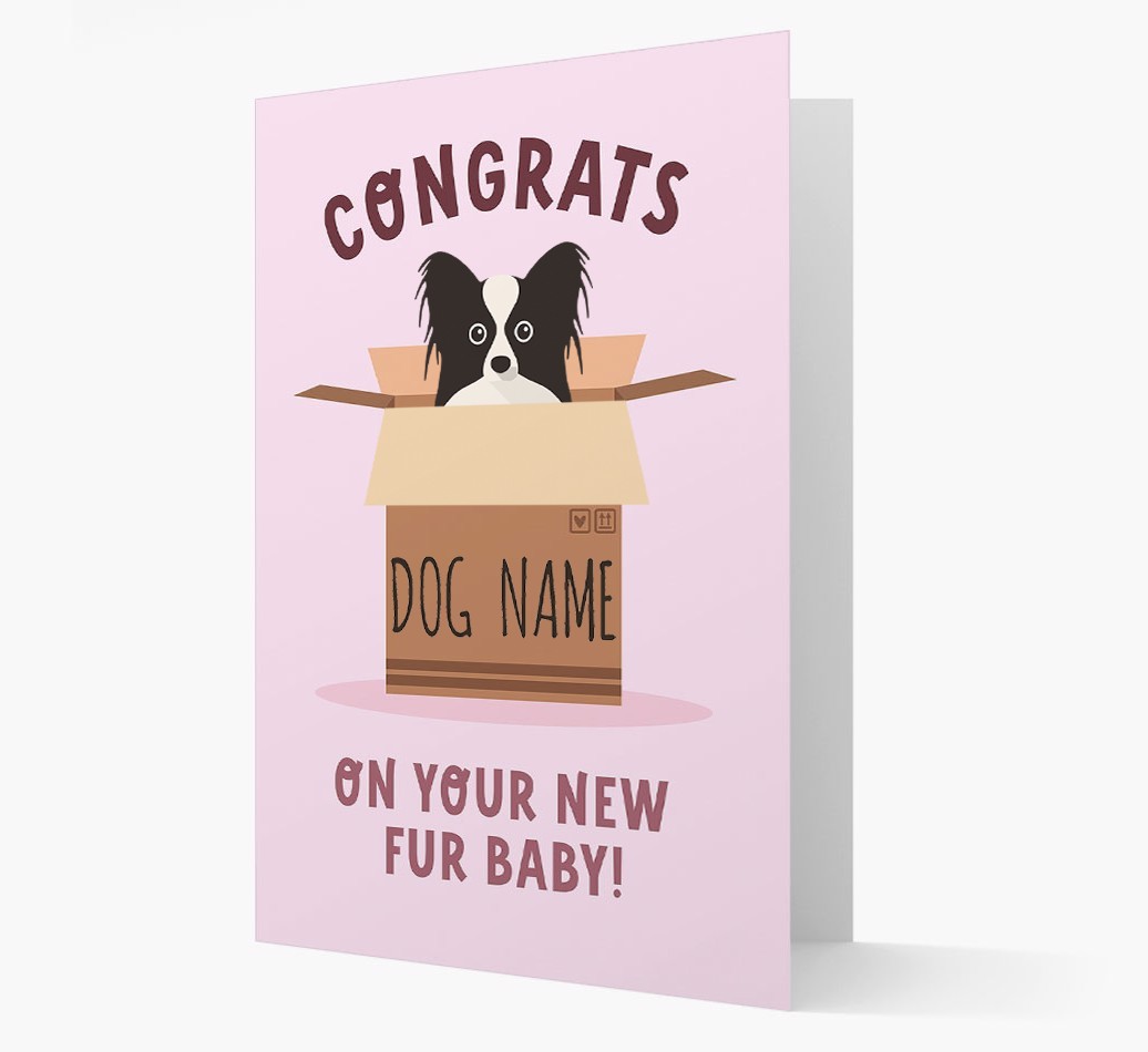 Congrats On Your New Fur Baby: Personalised {breedFullName} Card