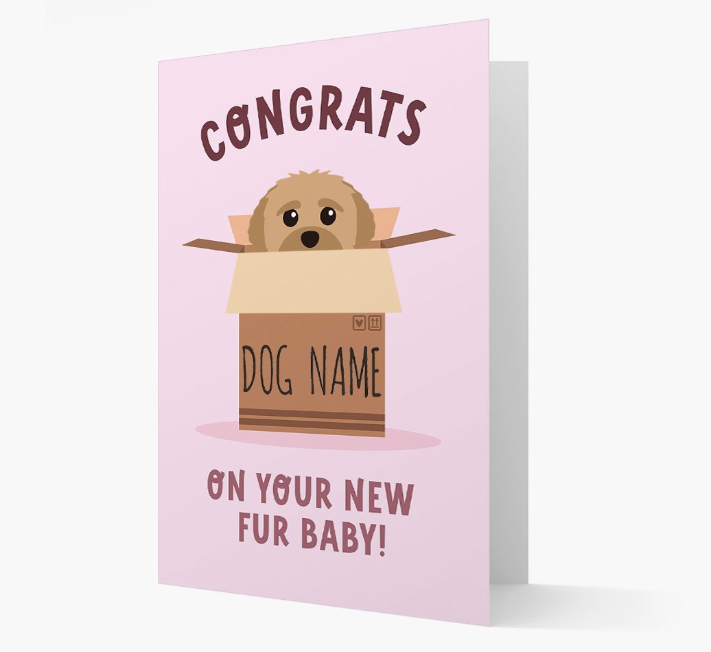 Congrats On Your New Fur Baby: Personalised {breedFullName} Card