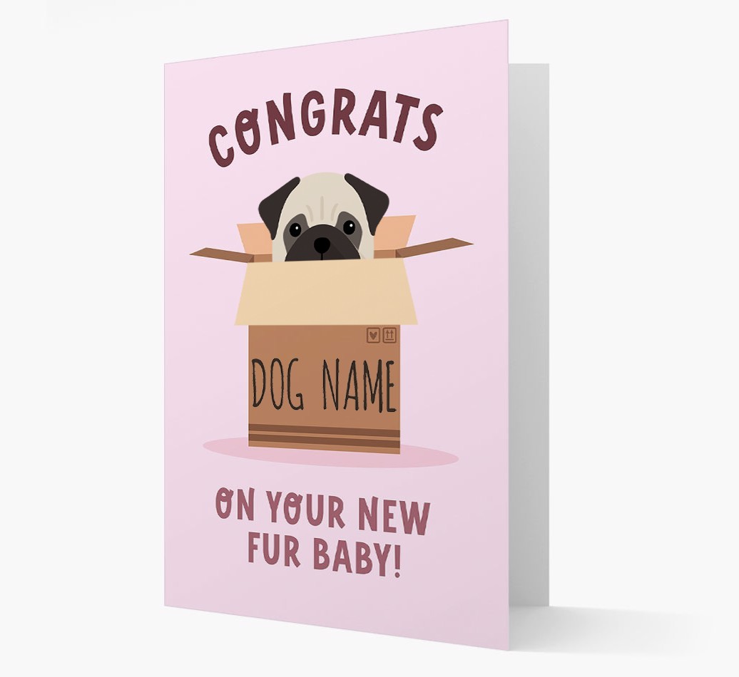 Congrats On Your New Fur Baby: Personalised {breedFullName} Card