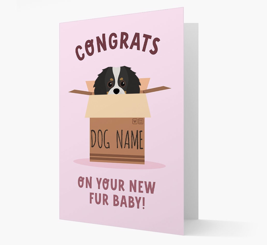 Congrats On Your New Fur Baby: Personalised {breedFullName} Card