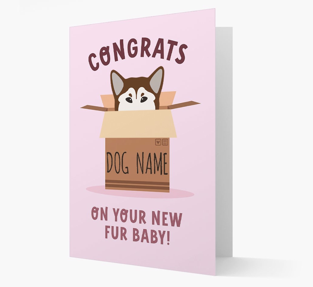 Congrats On Your New Fur Baby: Personalized {breedFullName} Card