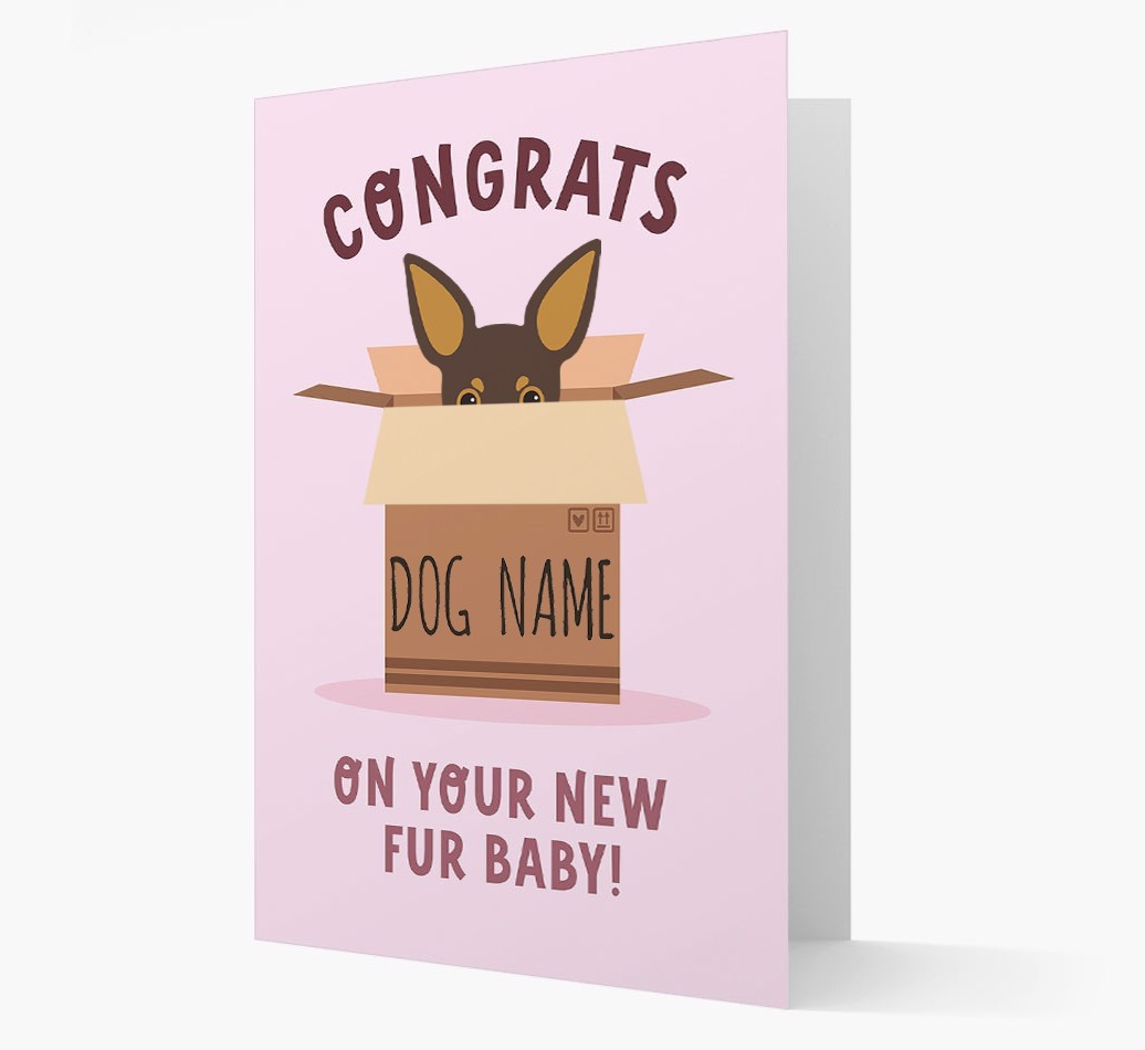 Congrats On Your New Fur Baby: Personalised {breedFullName} Card