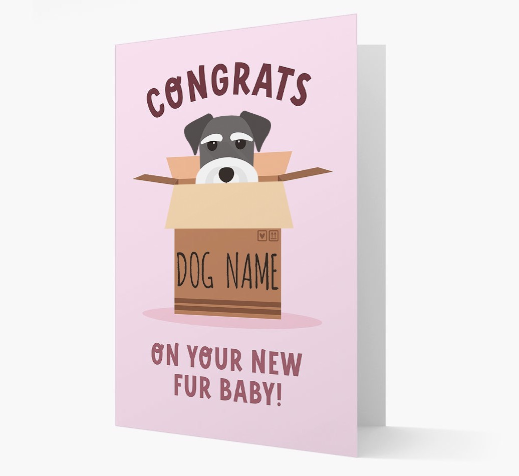 Congrats On Your New Fur Baby: Personalised {breedFullName} Card