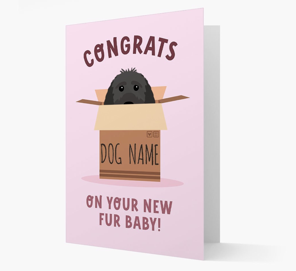 Congrats On Your New Fur Baby: Personalised {breedFullName} Card